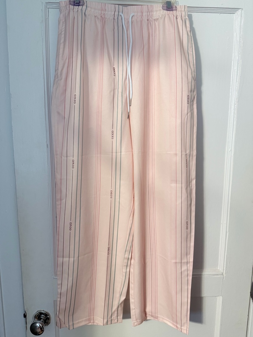 2 pair Light Striped Drawstring Pants (2 pair)